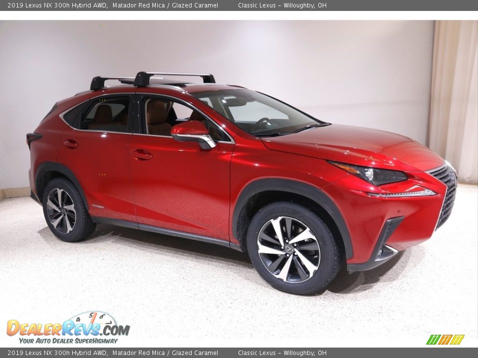 Matador Red Mica 2019 Lexus NX 300h Hybrid AWD Photo #1