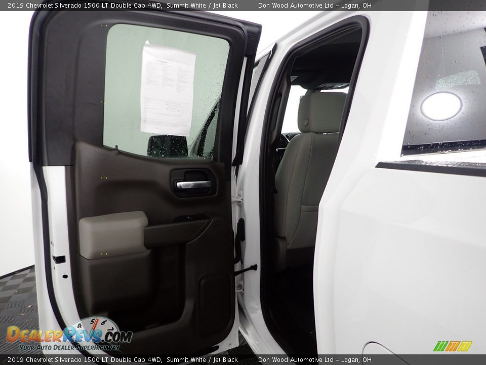 2019 Chevrolet Silverado 1500 LT Double Cab 4WD Summit White / Jet Black Photo #23