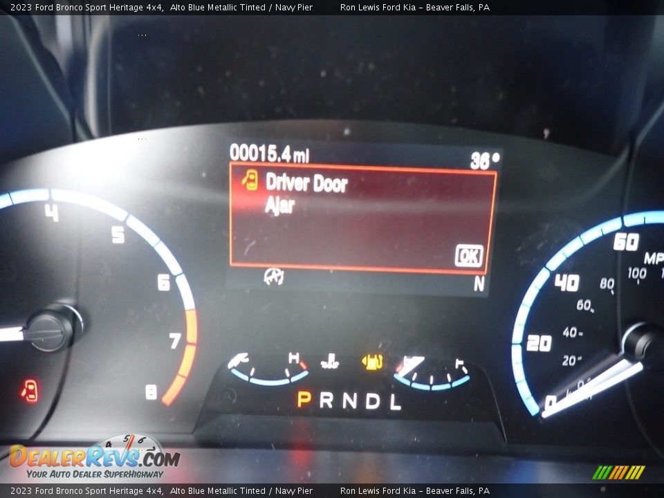 2023 Ford Bronco Sport Heritage 4x4 Gauges Photo #16