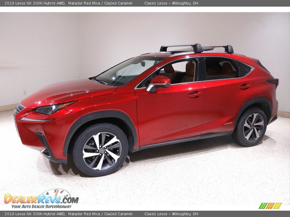 Front 3/4 View of 2019 Lexus NX 300h Hybrid AWD Photo #3