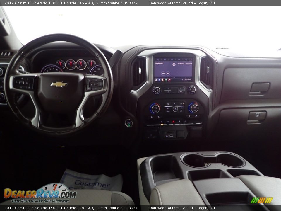 2019 Chevrolet Silverado 1500 LT Double Cab 4WD Summit White / Jet Black Photo #25