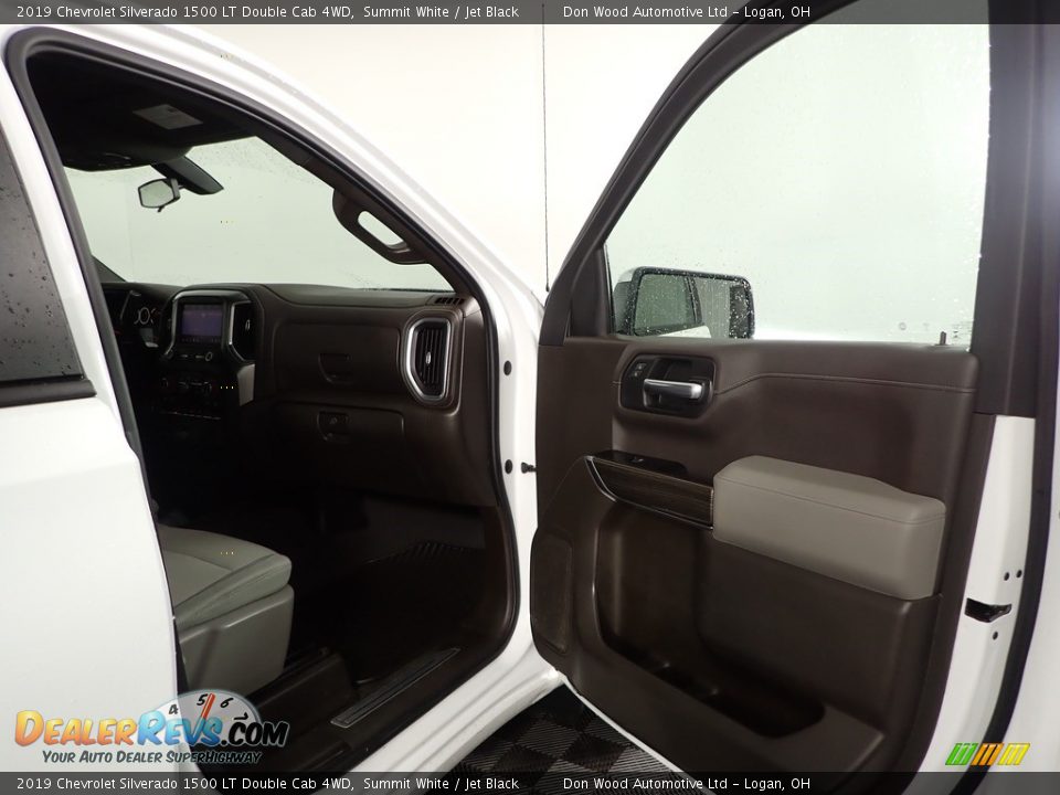 2019 Chevrolet Silverado 1500 LT Double Cab 4WD Summit White / Jet Black Photo #26