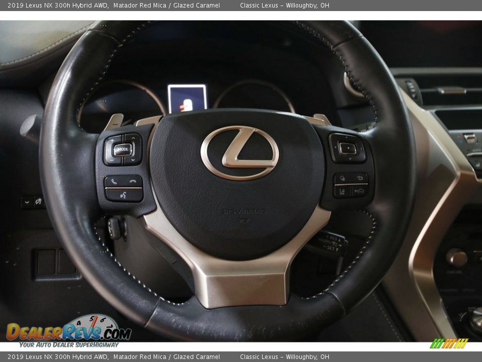 2019 Lexus NX 300h Hybrid AWD Steering Wheel Photo #7