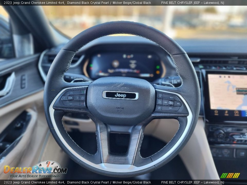 2023 Jeep Grand Cherokee Limited 4x4 Steering Wheel Photo #13