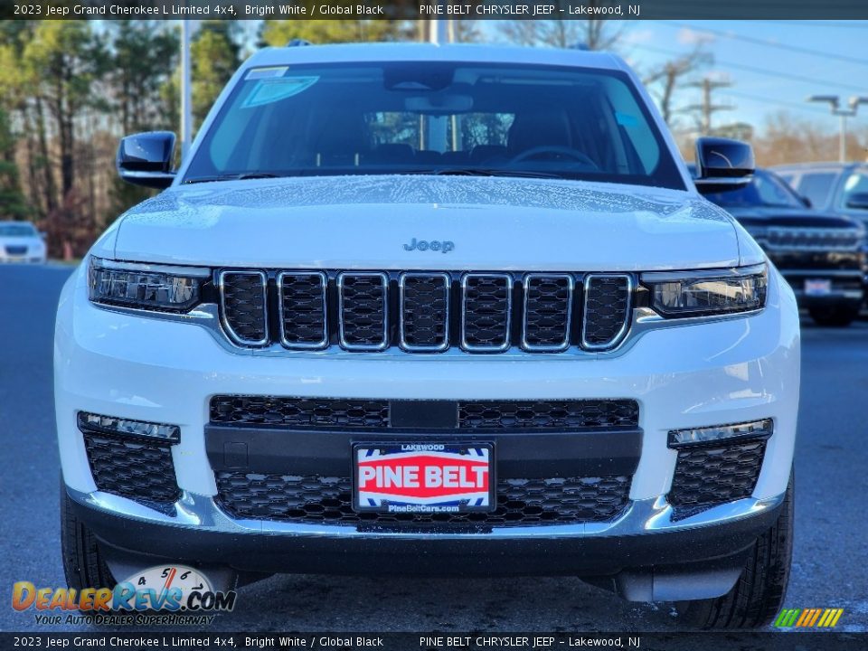 2023 Jeep Grand Cherokee L Limited 4x4 Bright White / Global Black Photo #2