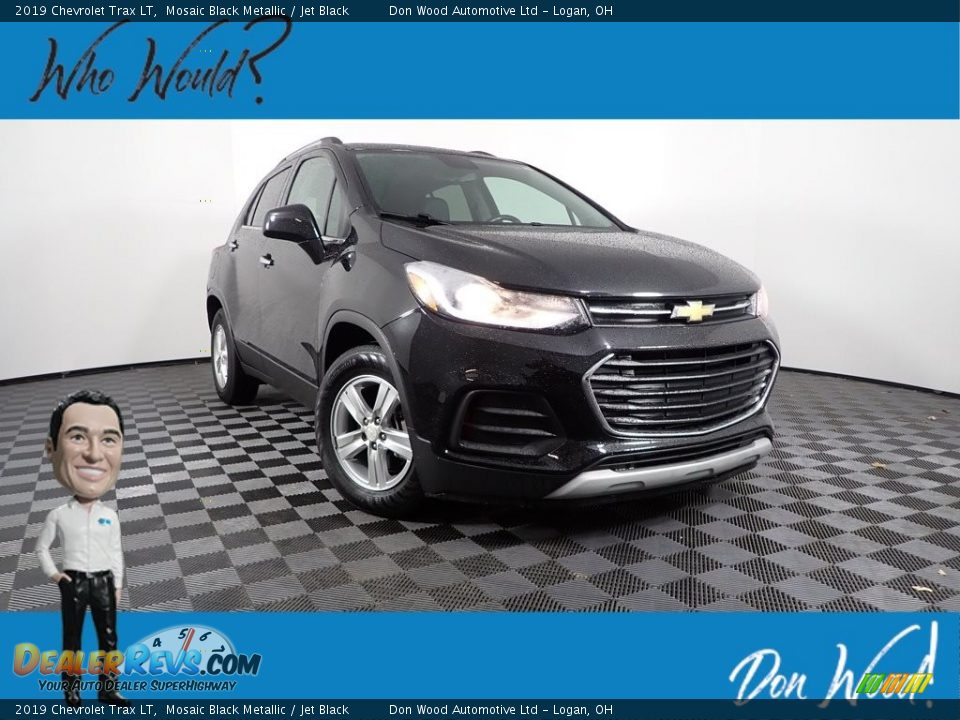 2019 Chevrolet Trax LT Mosaic Black Metallic / Jet Black Photo #1