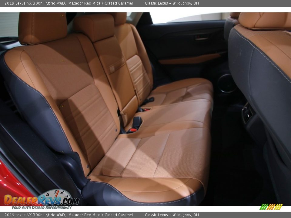 Rear Seat of 2019 Lexus NX 300h Hybrid AWD Photo #18