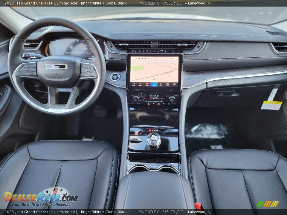 Global Black Interior - 2023 Jeep Grand Cherokee L Limited 4x4 Photo #7