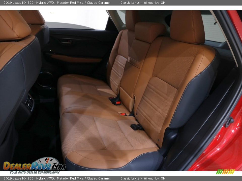 Rear Seat of 2019 Lexus NX 300h Hybrid AWD Photo #19