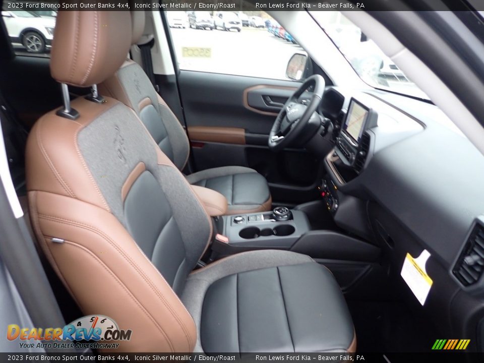 Front Seat of 2023 Ford Bronco Sport Outer Banks 4x4 Photo #11