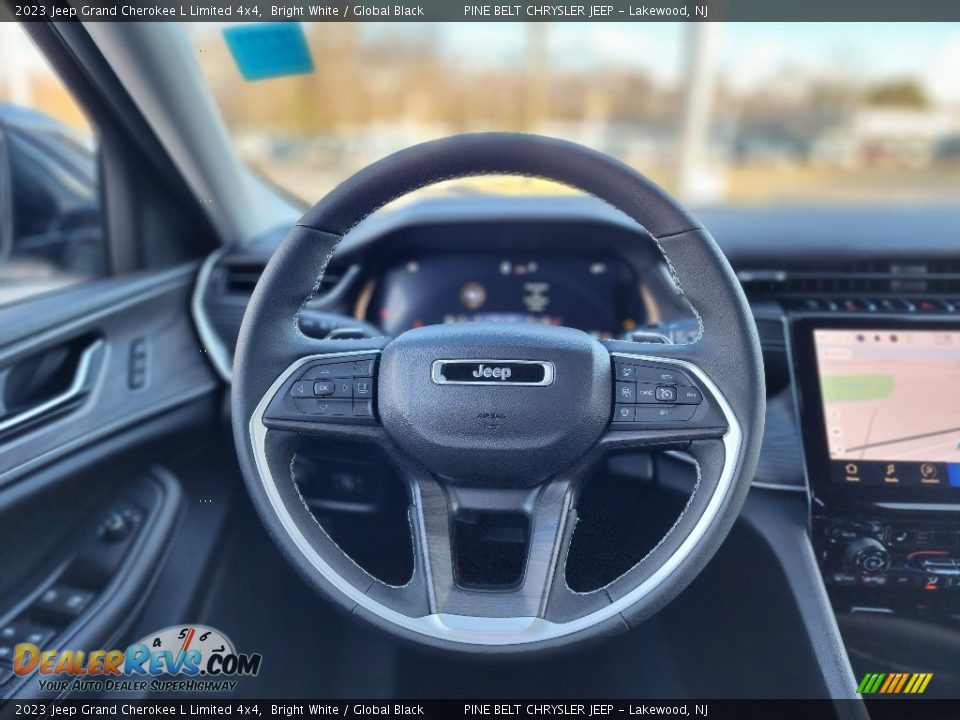 2023 Jeep Grand Cherokee L Limited 4x4 Steering Wheel Photo #10