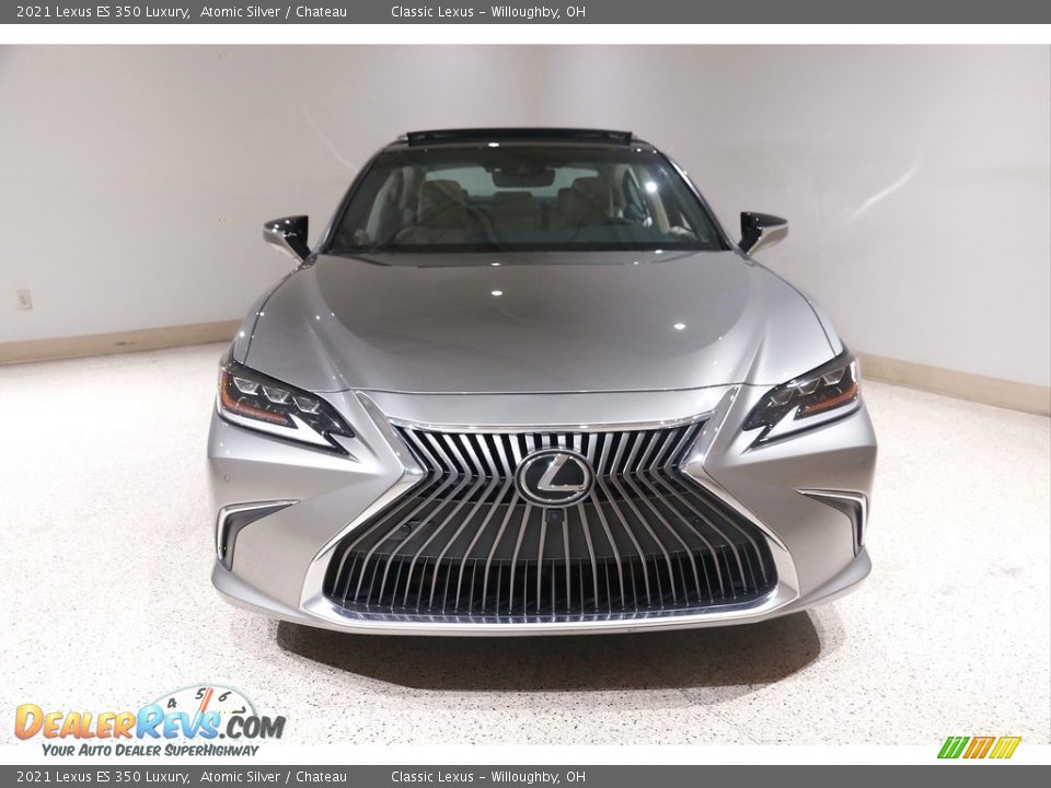 2021 Lexus ES 350 Luxury Atomic Silver / Chateau Photo #2