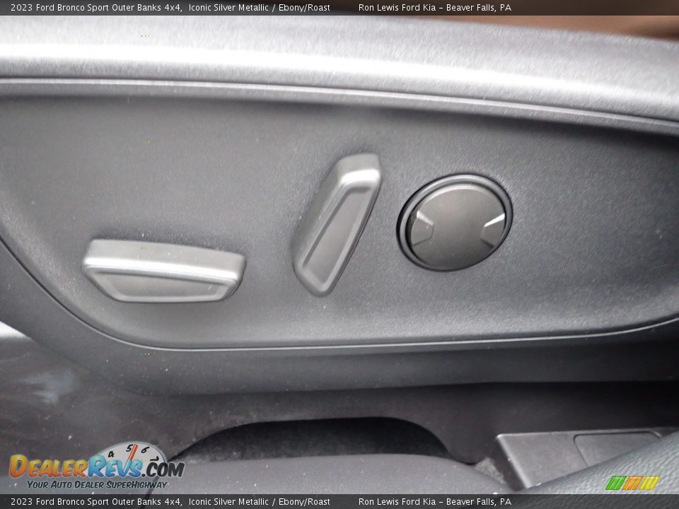 2023 Ford Bronco Sport Outer Banks 4x4 Iconic Silver Metallic / Ebony/Roast Photo #19