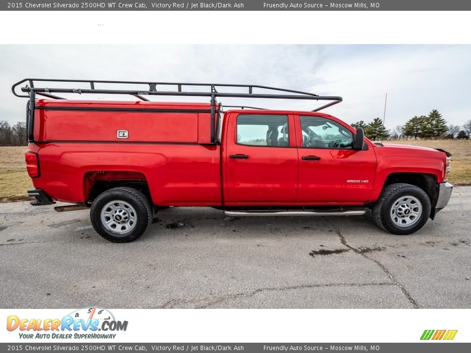 Victory Red 2015 Chevrolet Silverado 2500HD WT Crew Cab Photo #2