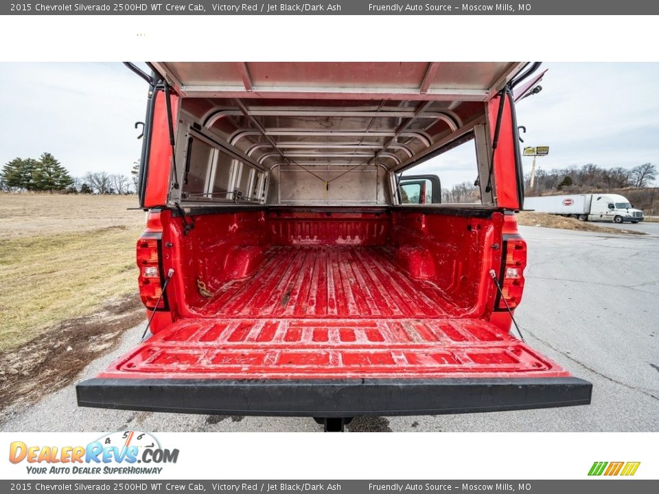 2015 Chevrolet Silverado 2500HD WT Crew Cab Victory Red / Jet Black/Dark Ash Photo #3