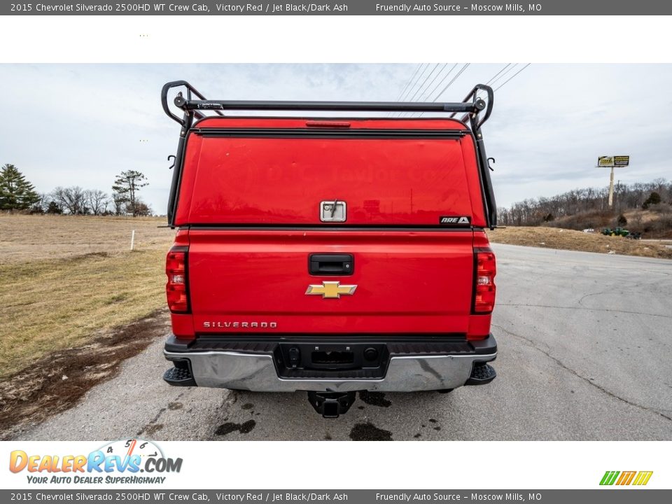 2015 Chevrolet Silverado 2500HD WT Crew Cab Victory Red / Jet Black/Dark Ash Photo #5