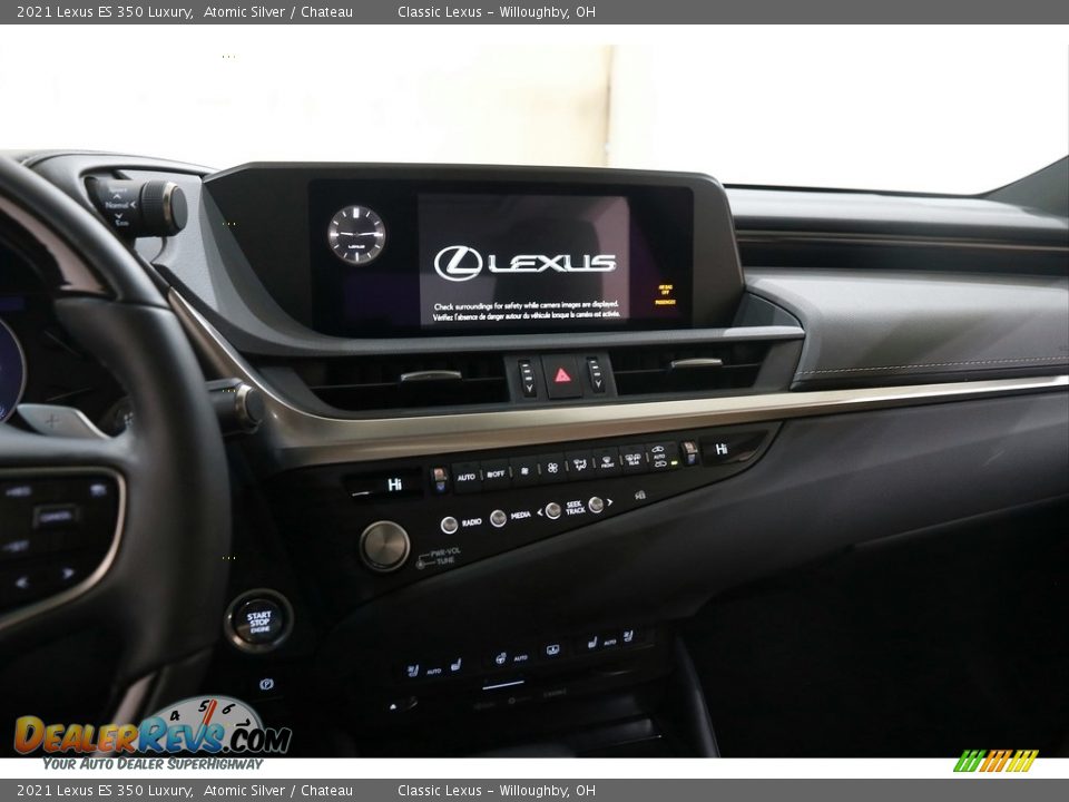 2021 Lexus ES 350 Luxury Atomic Silver / Chateau Photo #9