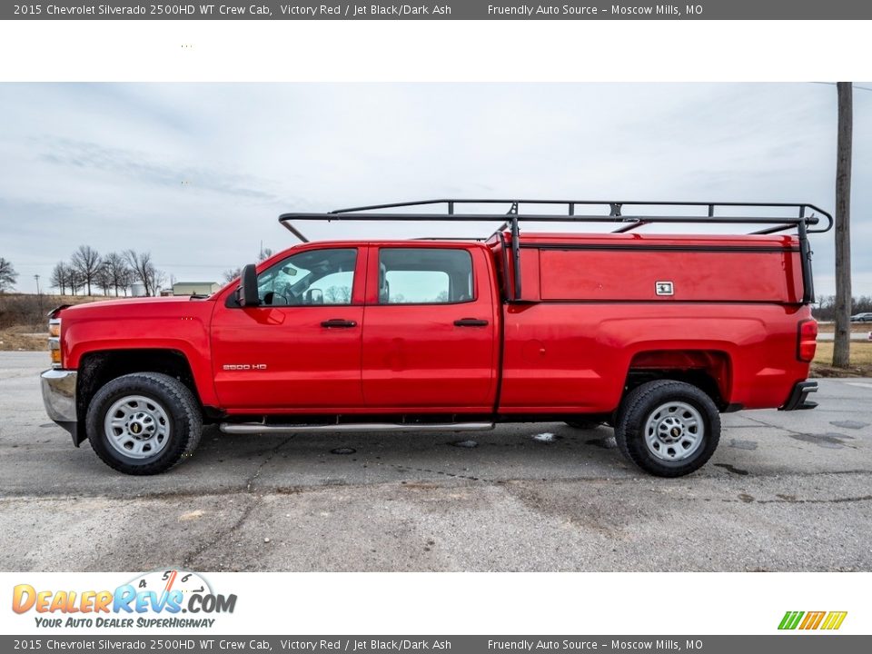 Victory Red 2015 Chevrolet Silverado 2500HD WT Crew Cab Photo #7