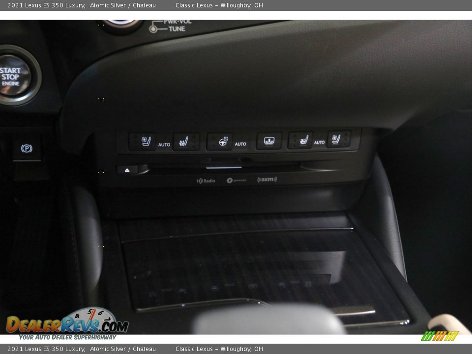 2021 Lexus ES 350 Luxury Atomic Silver / Chateau Photo #12