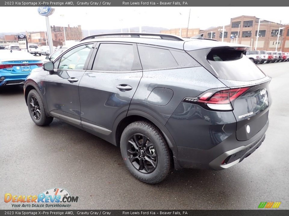 Gravity Gray 2023 Kia Sportage X-Pro Prestige AWD Photo #6