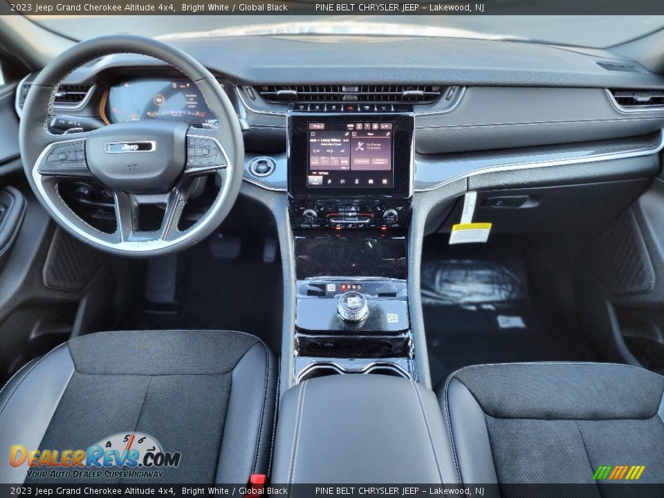 Global Black Interior - 2023 Jeep Grand Cherokee Altitude 4x4 Photo #9