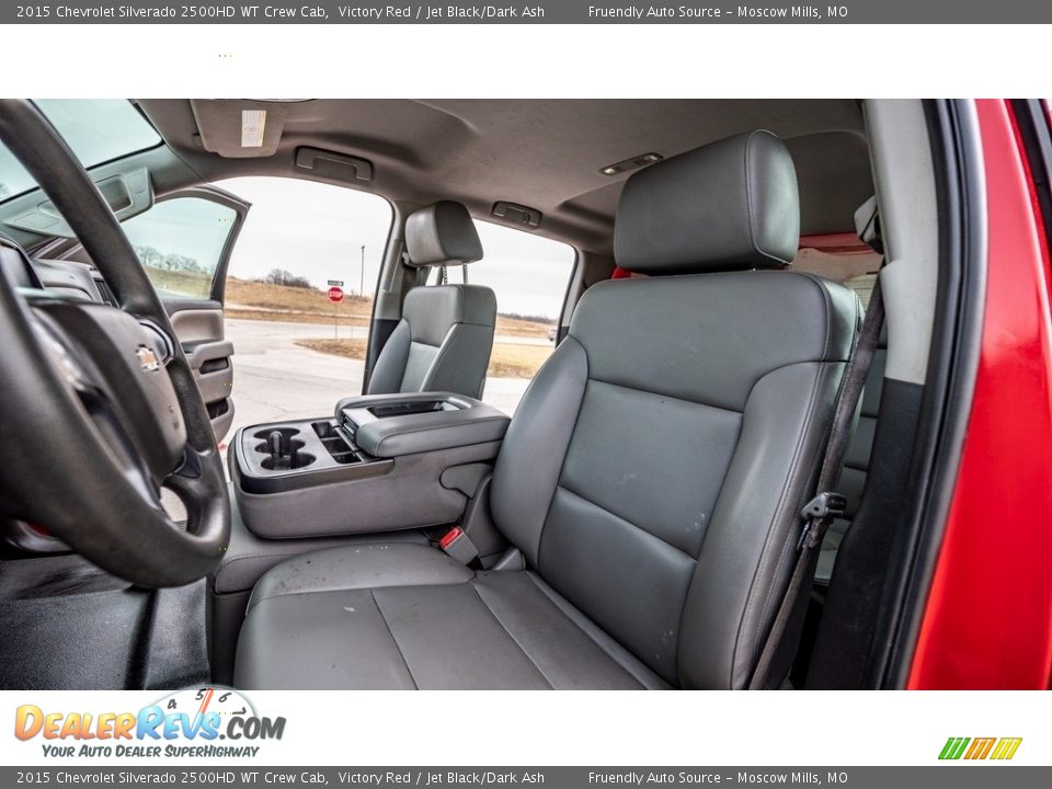 Front Seat of 2015 Chevrolet Silverado 2500HD WT Crew Cab Photo #12