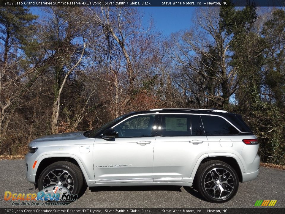 Silver Zynith 2022 Jeep Grand Cherokee Summit Reserve 4XE Hybrid Photo #1