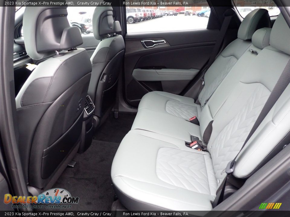 Rear Seat of 2023 Kia Sportage X-Pro Prestige AWD Photo #12