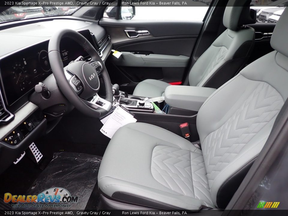 Gray Interior - 2023 Kia Sportage X-Pro Prestige AWD Photo #14
