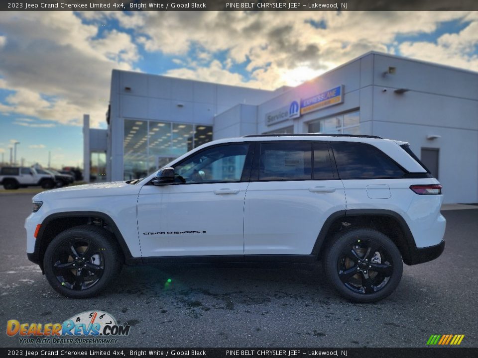 Bright White 2023 Jeep Grand Cherokee Limited 4x4 Photo #3