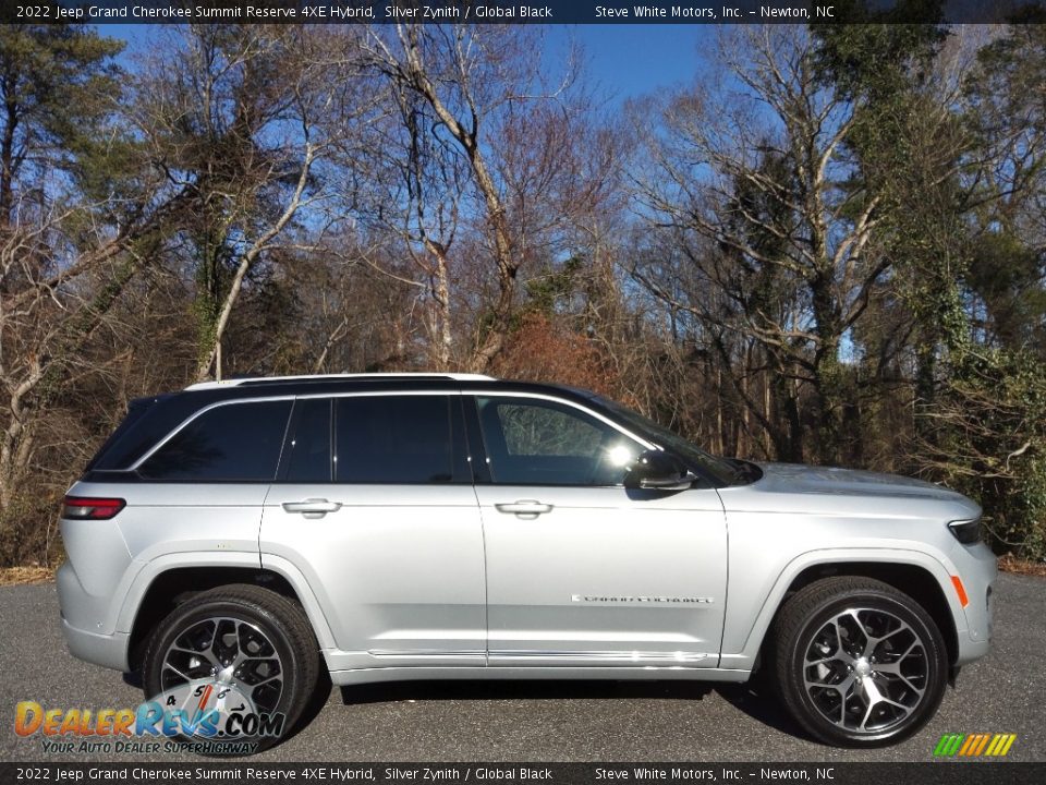 Silver Zynith 2022 Jeep Grand Cherokee Summit Reserve 4XE Hybrid Photo #6