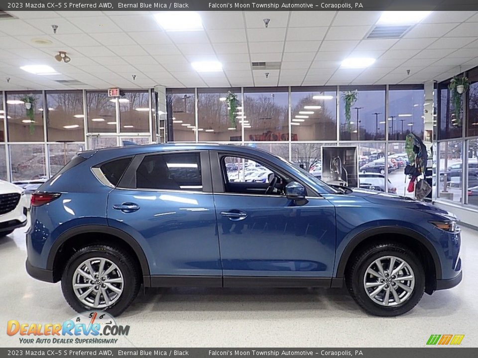 Eternal Blue Mica 2023 Mazda CX-5 S Preferred AWD Photo #1