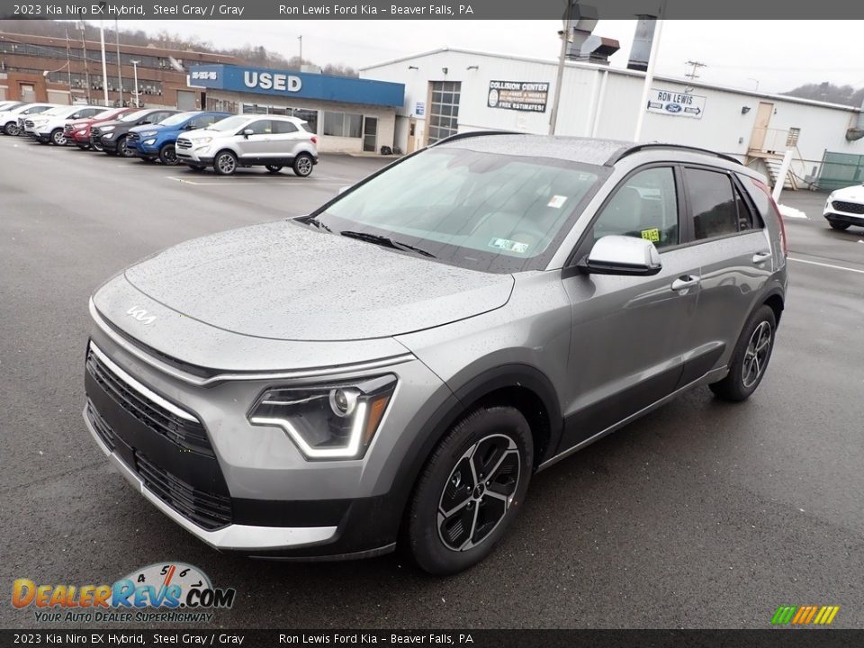 2023 Kia Niro EX Hybrid Steel Gray / Gray Photo #4