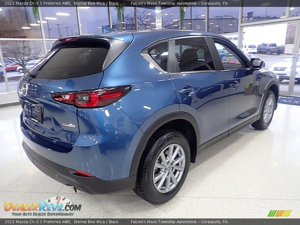 2023 Mazda CX-5 S Preferred AWD Eternal Blue Mica / Black Photo #2