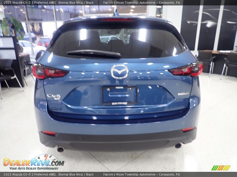 2023 Mazda CX-5 S Preferred AWD Eternal Blue Mica / Black Photo #3