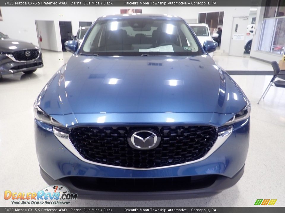 Eternal Blue Mica 2023 Mazda CX-5 S Preferred AWD Photo #8