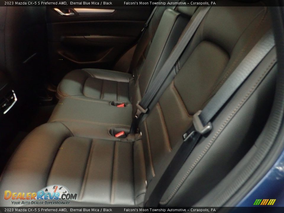 Rear Seat of 2023 Mazda CX-5 S Preferred AWD Photo #12