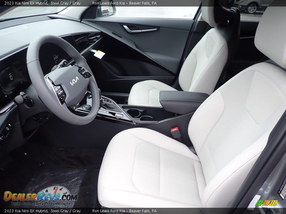 Gray Interior - 2023 Kia Niro EX Hybrid Photo #14