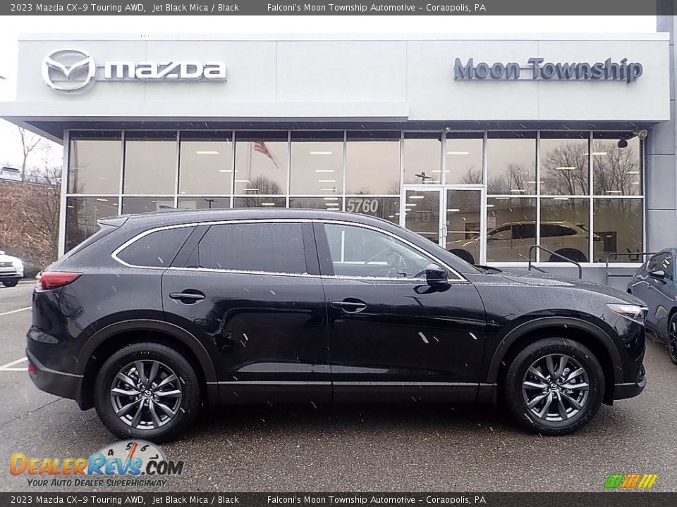 2023 Mazda CX-9 Touring AWD Jet Black Mica / Black Photo #1