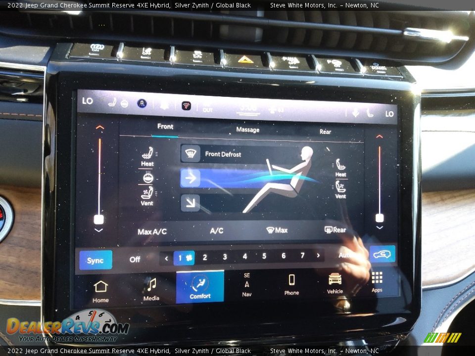 Controls of 2022 Jeep Grand Cherokee Summit Reserve 4XE Hybrid Photo #28