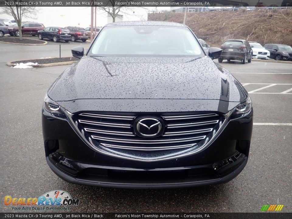 2023 Mazda CX-9 Touring AWD Jet Black Mica / Black Photo #8