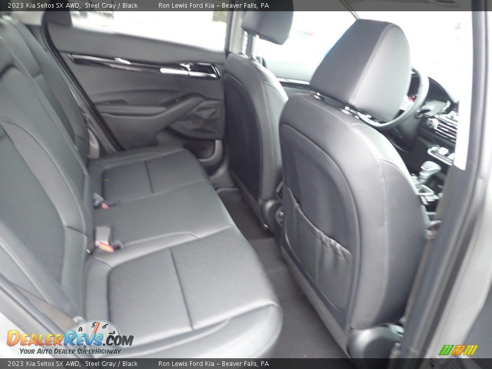 Rear Seat of 2023 Kia Seltos SX AWD Photo #10