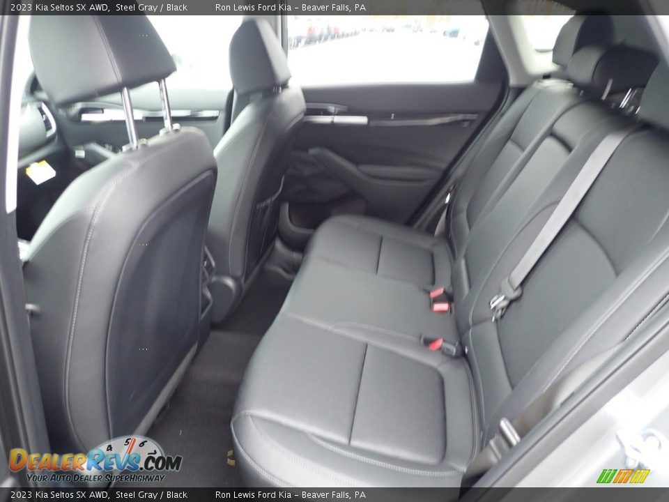 Rear Seat of 2023 Kia Seltos SX AWD Photo #12