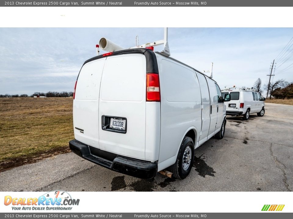 2013 Chevrolet Express 2500 Cargo Van Summit White / Neutral Photo #3