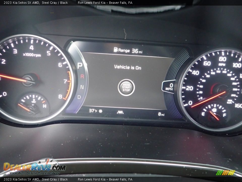 2023 Kia Seltos SX AWD Gauges Photo #17