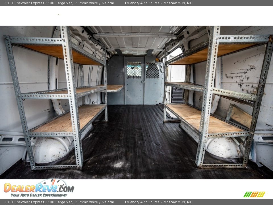 2013 Chevrolet Express 2500 Cargo Van Summit White / Neutral Photo #8