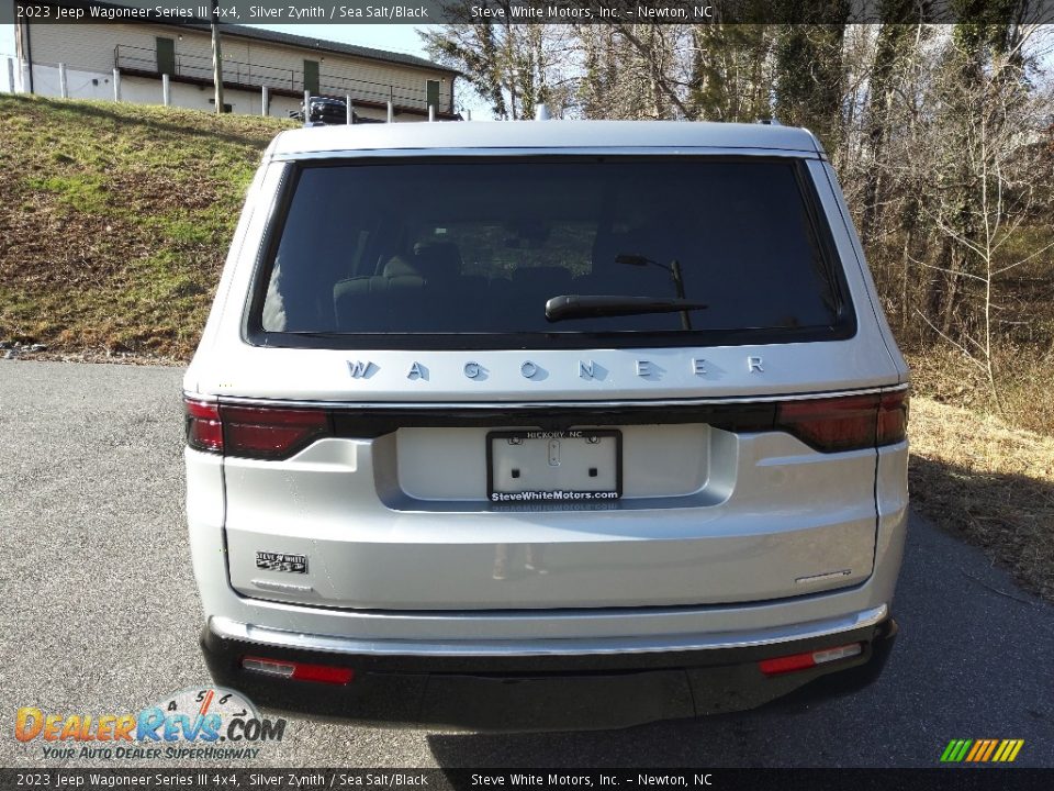 2023 Jeep Wagoneer Series III 4x4 Silver Zynith / Sea Salt/Black Photo #7