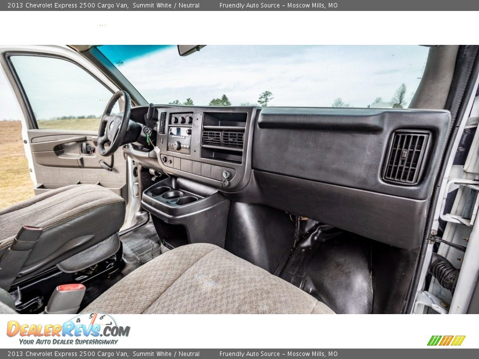 2013 Chevrolet Express 2500 Cargo Van Summit White / Neutral Photo #15