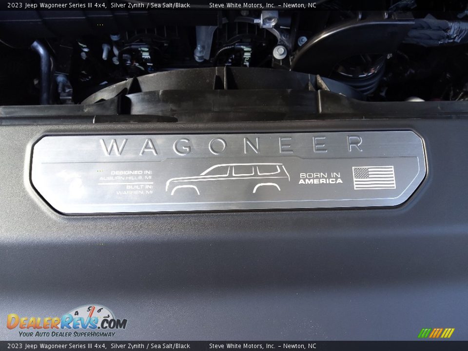 Info Tag of 2023 Jeep Wagoneer Series III 4x4 Photo #10