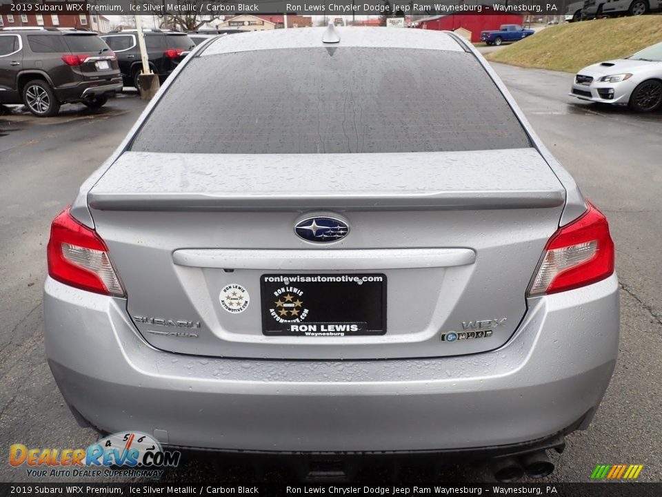 2019 Subaru WRX Premium Ice Silver Metallic / Carbon Black Photo #4